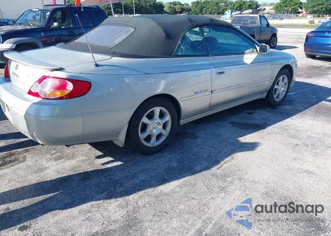 2003 Toyota Camry Solara Sle V6 from USA, damaged, VIN 2T1FF28P63C885529